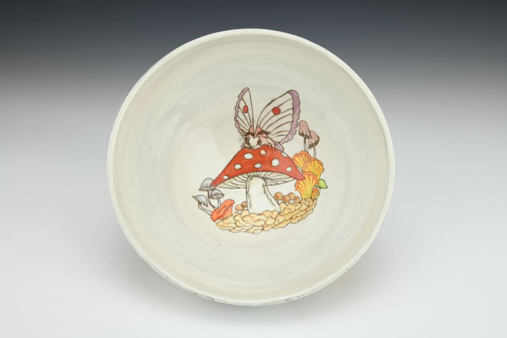 Mushroom Moth Ramen Bowl