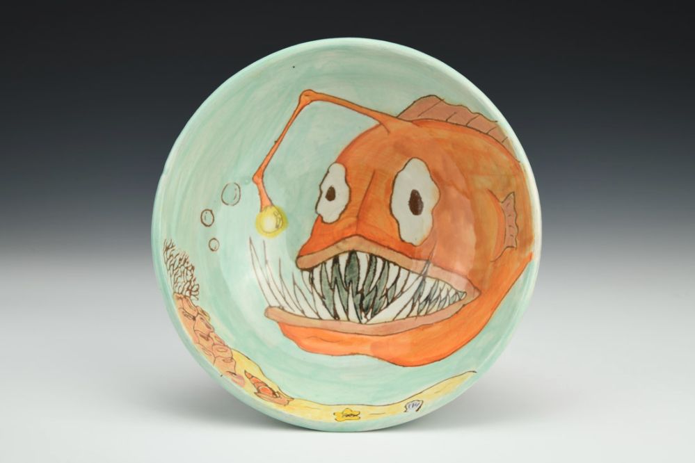 Anglerfish Low Bowl