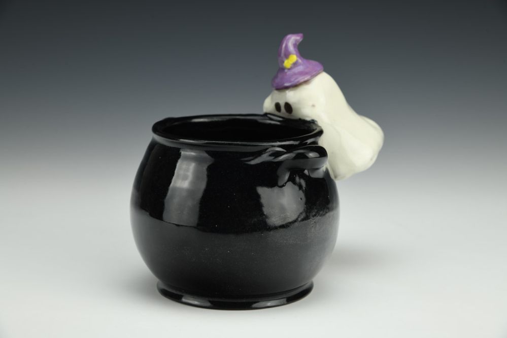 Ghost Witch and Cauldron 