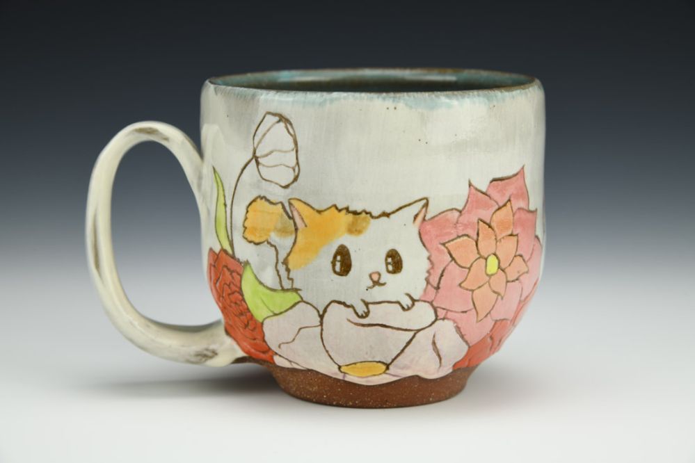 Garden Cats Mug