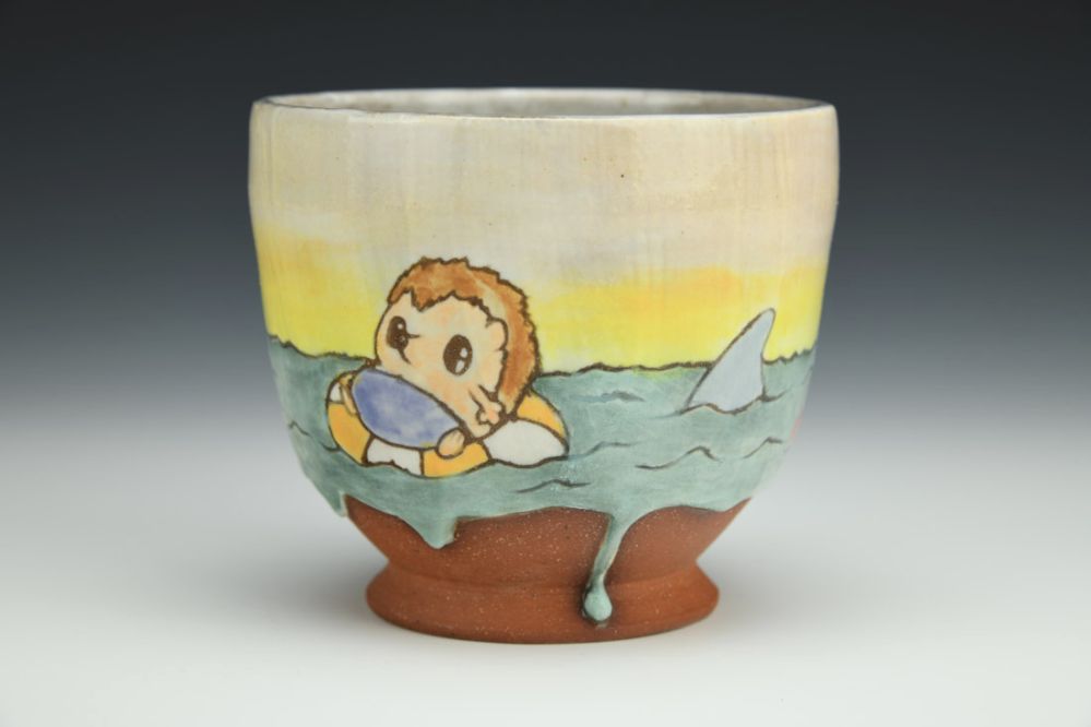 Floaty Beach Day Ice Cream Cup