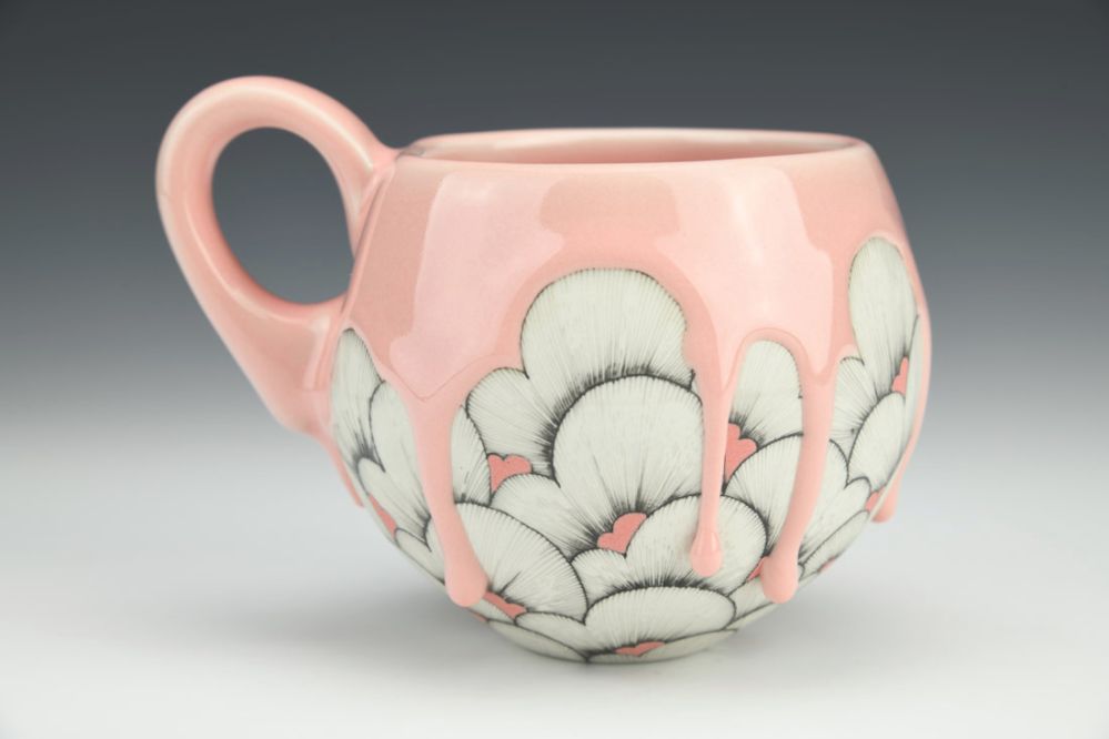 Pink Valentine Mug