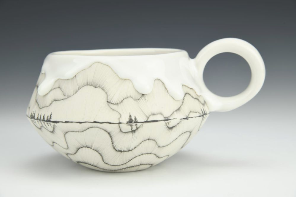 Medium Treeline Mug
