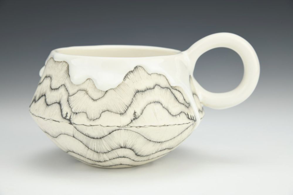 Medium Treeline Mug