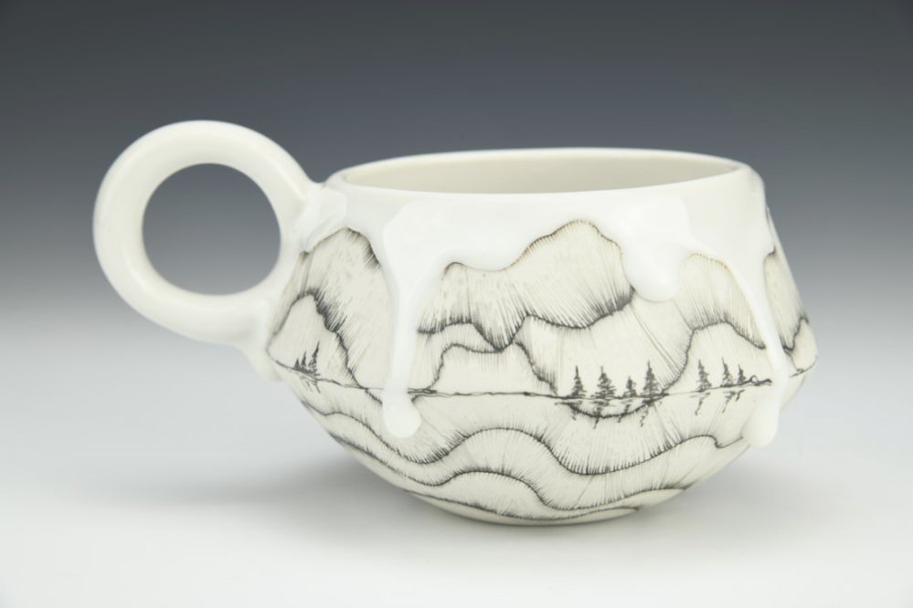 Medium Treeline Mug