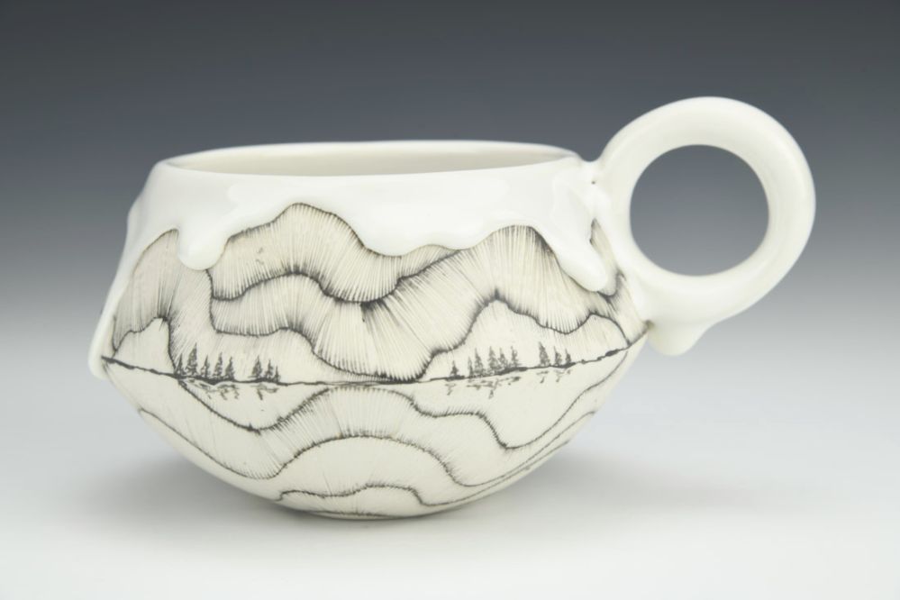 Medium Treeline Mug