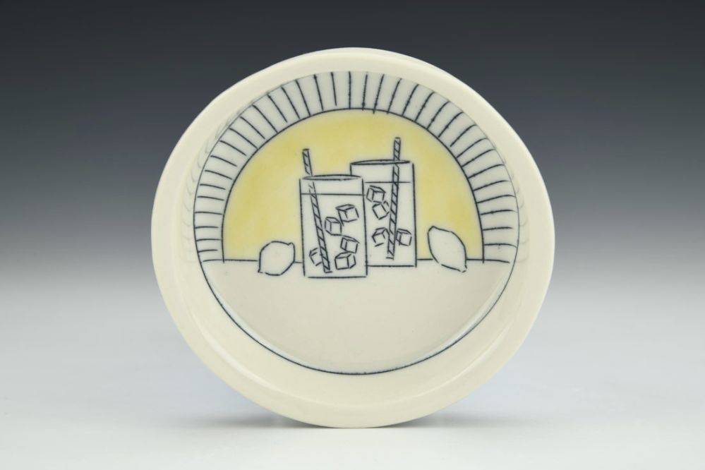 Lemonade Tiny Round Dish