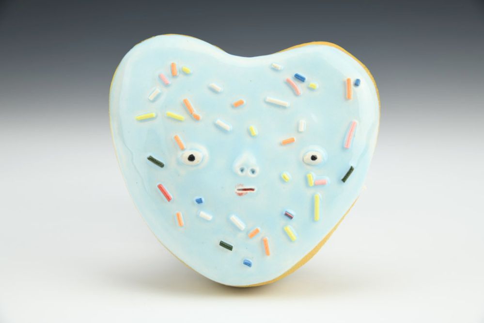 Heart Donut Wall Art