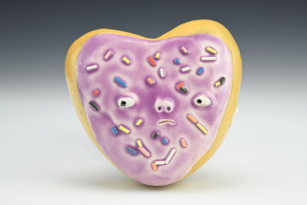 Heart Donut Wall Art