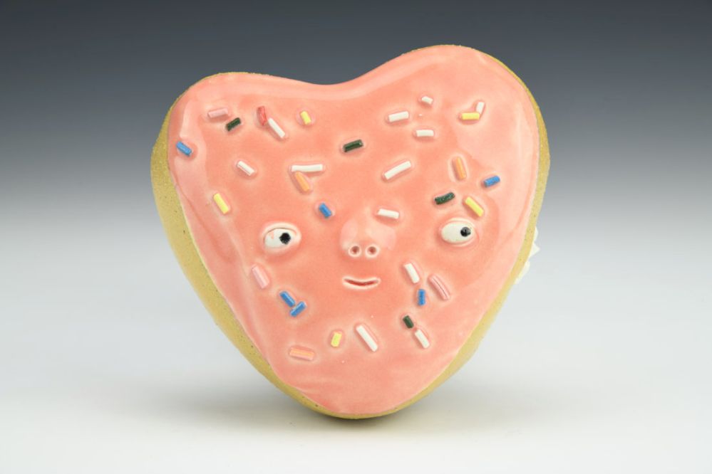 Heart Donut Wall Art