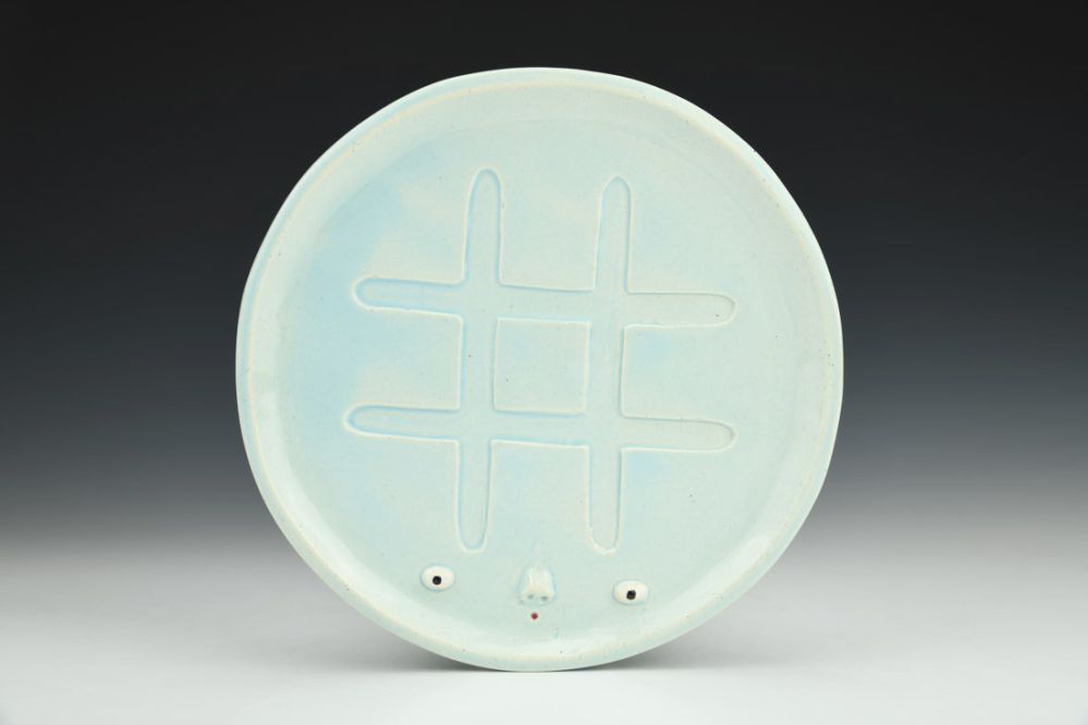 Tic Tac Toe Plate