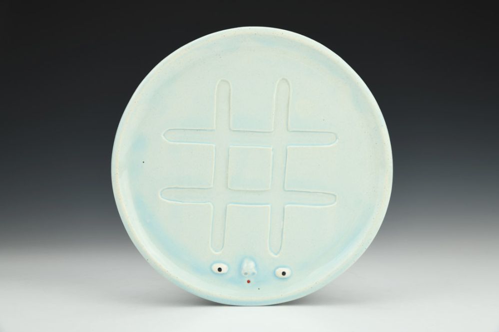Tic Tac Toe Plate