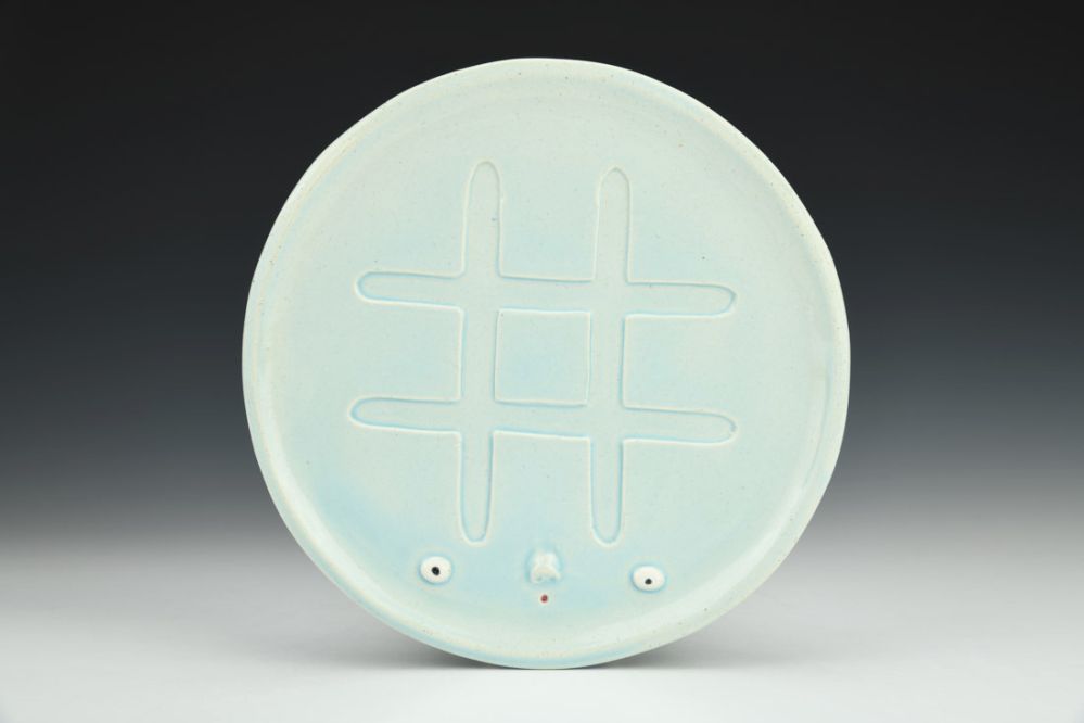 Tic Tac Toe Plate