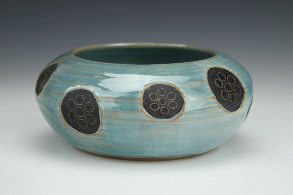 Honeycomb Ikebana Vase