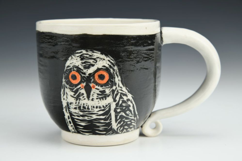 Two-sided Owl Mug