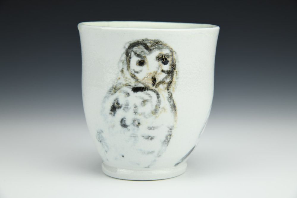 Three-View Soda Owl Cup