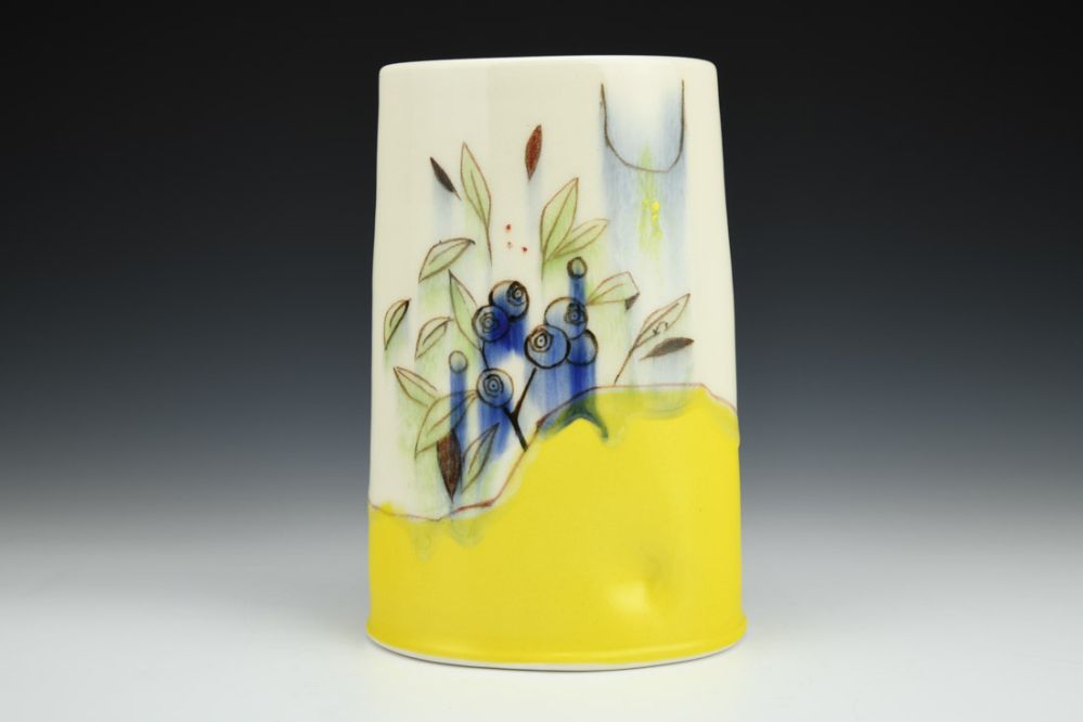 Blueberry Vase