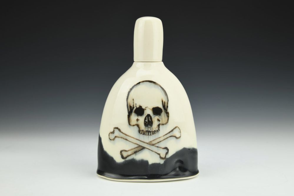Skull Flask
