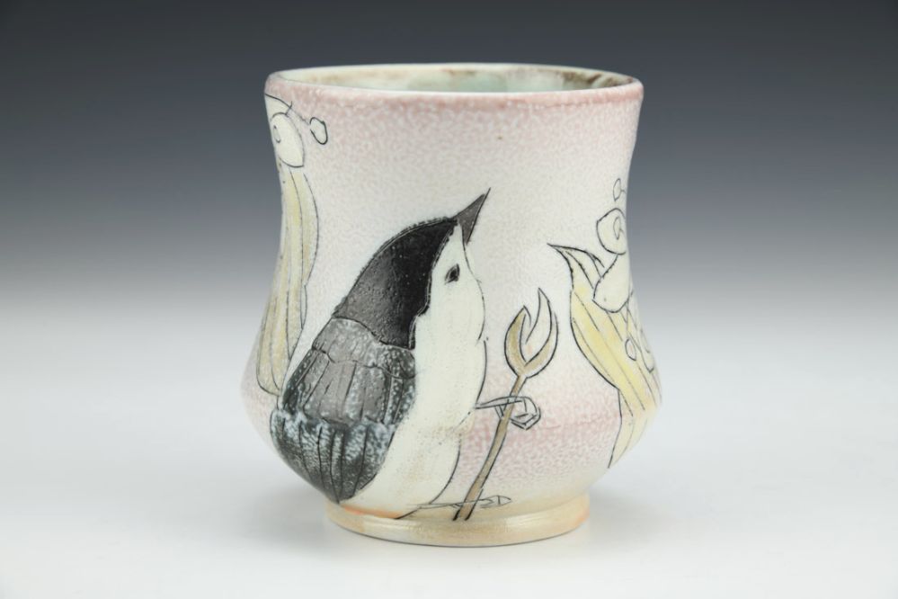 Nuthatch and Chickweed Cup