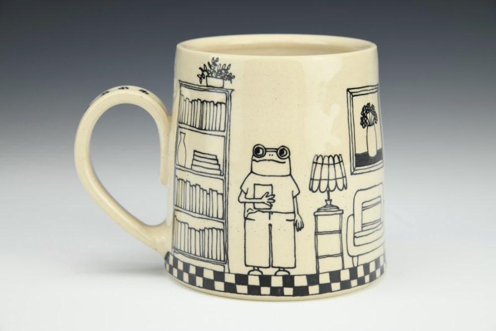 Froggy Ponder Mug 