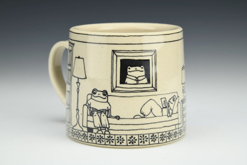 Froggy Reader Mug 