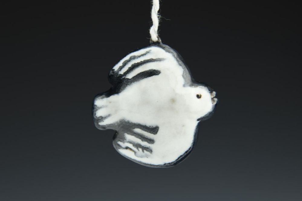 White Bird Ornament