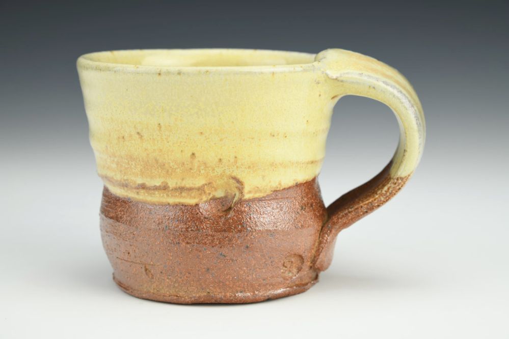 Chocolate Satin Yellow Mug
