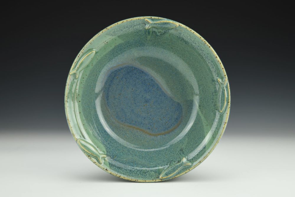 Blue/Green Fish Bowl