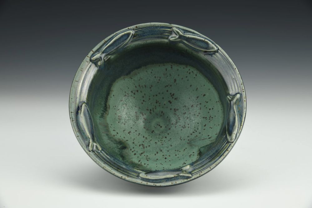 Speckled Blue/Green Bowl