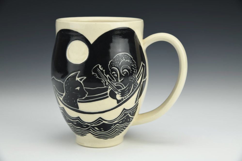 Owl and Pussycat Mug