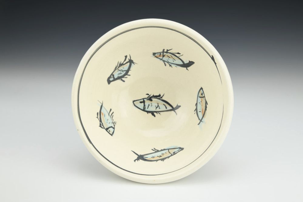 Six Schooling Fishes