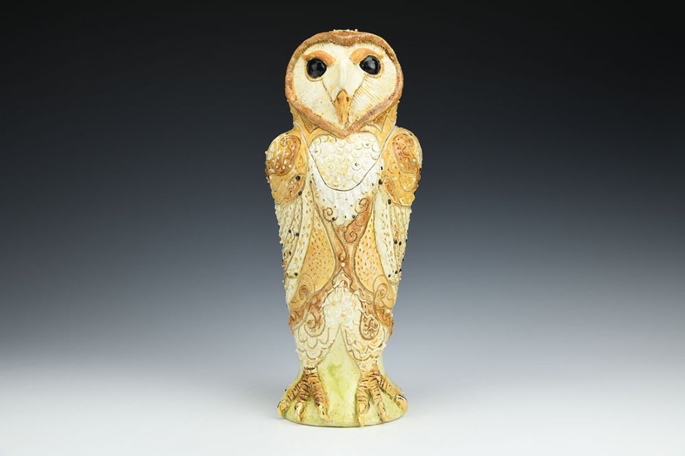 Barn Owl Takes Liberties with Dress Code - Jar