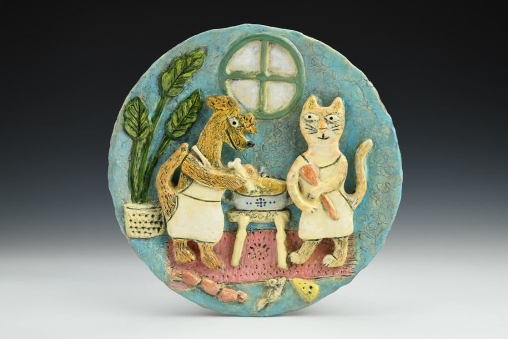 Plate - We Are Making a Birthday Cake for You