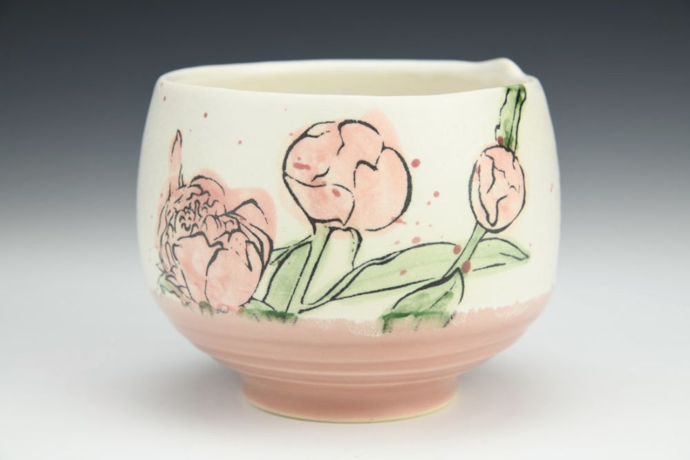 Peony Teabowl