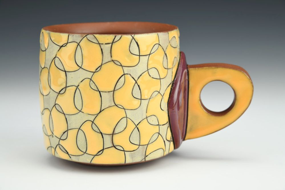 Yellow Formica Mug
