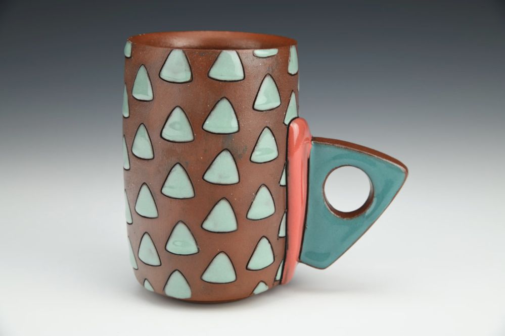 Triangle Pattern Mug