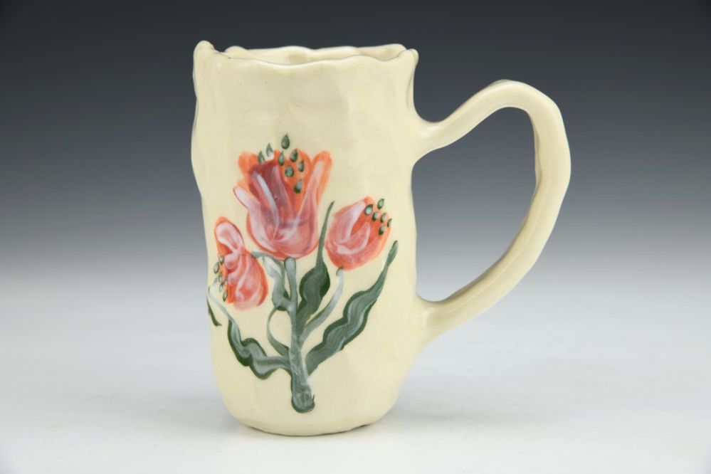 Tulip Season - Coil Built Mug