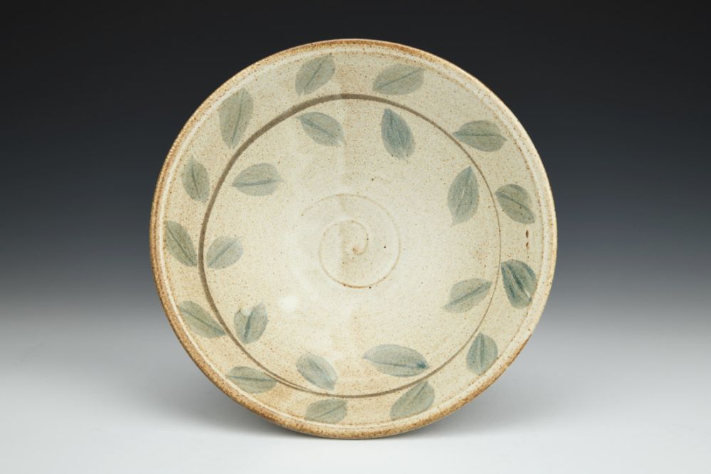 Pasta Bowl with Vine Brushworks