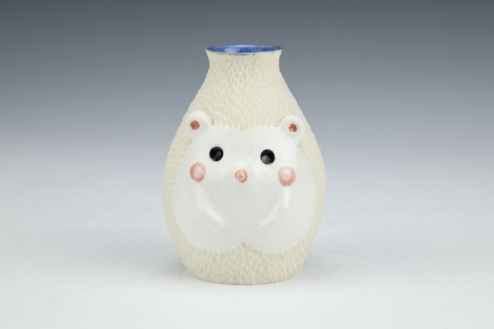 Hedgehog Bud Vase