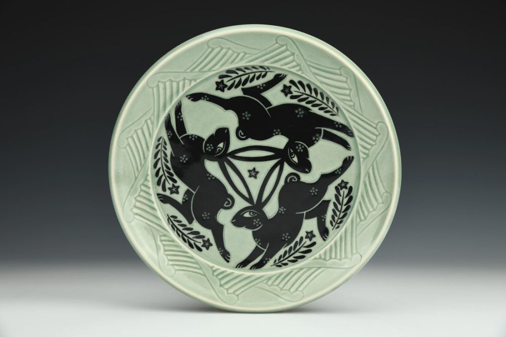 Three Hares Plate