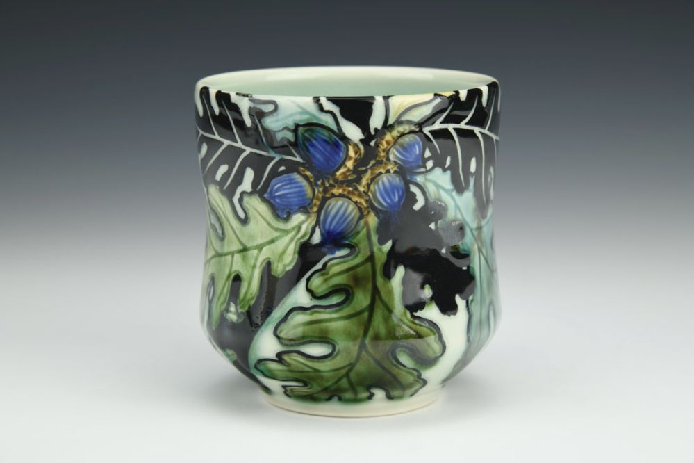 Blue Acorns Yunomi Cup