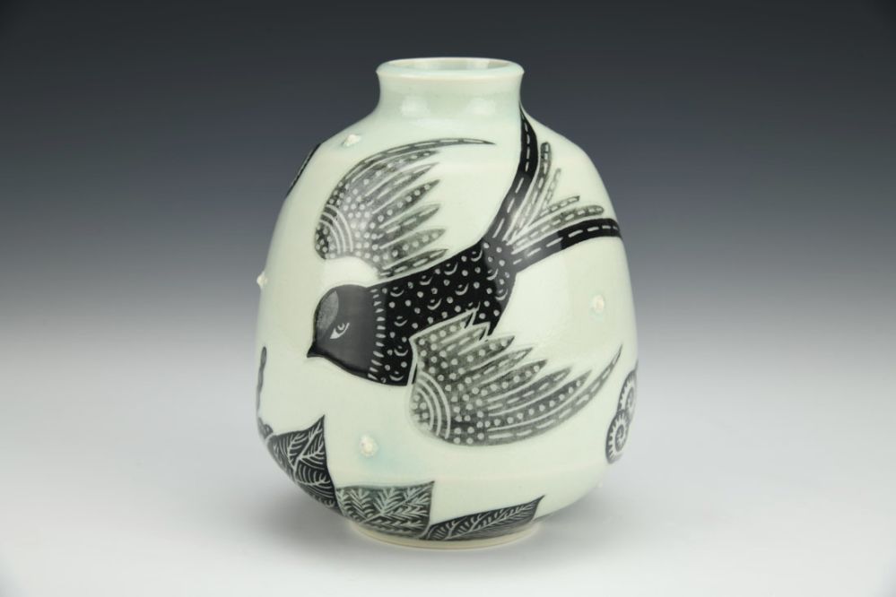 Flora and Fauna Vase