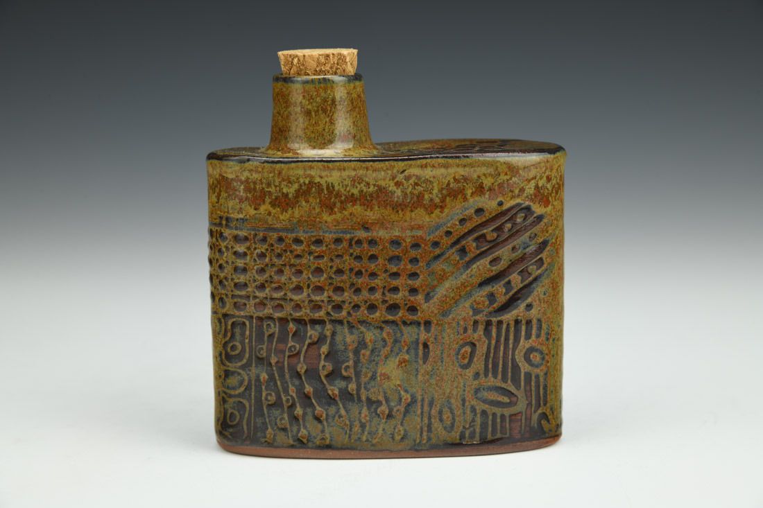 Patterned Flasks Red Multi-Pattern Flask
