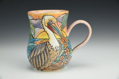 Cuerda Seca Pelicans By the Sea