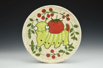Hornworm Salad Plate