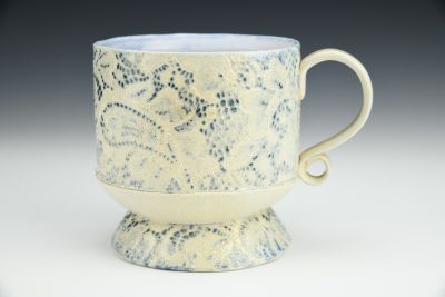 Blue Lace Mug