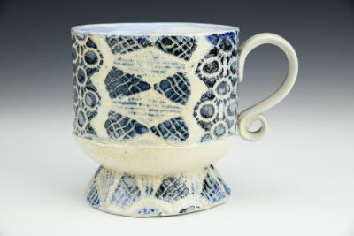 Blue Lace Mug