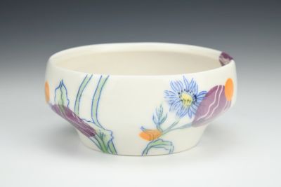 Breakfast Bowl with Poppies