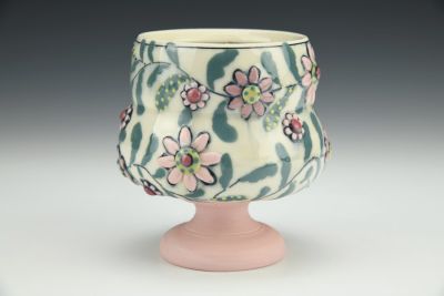 Flower and Vines Margarita Cup