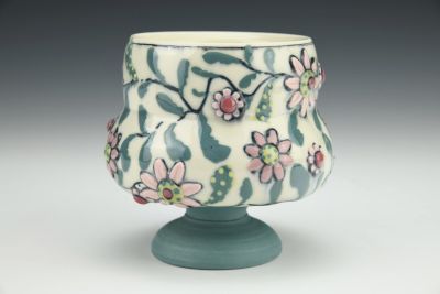 Flower and Vines Margarita Cup